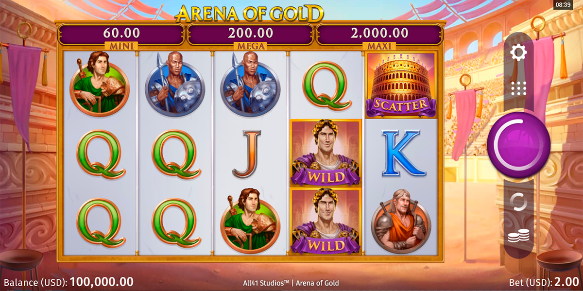 Arena Of Gold Slot