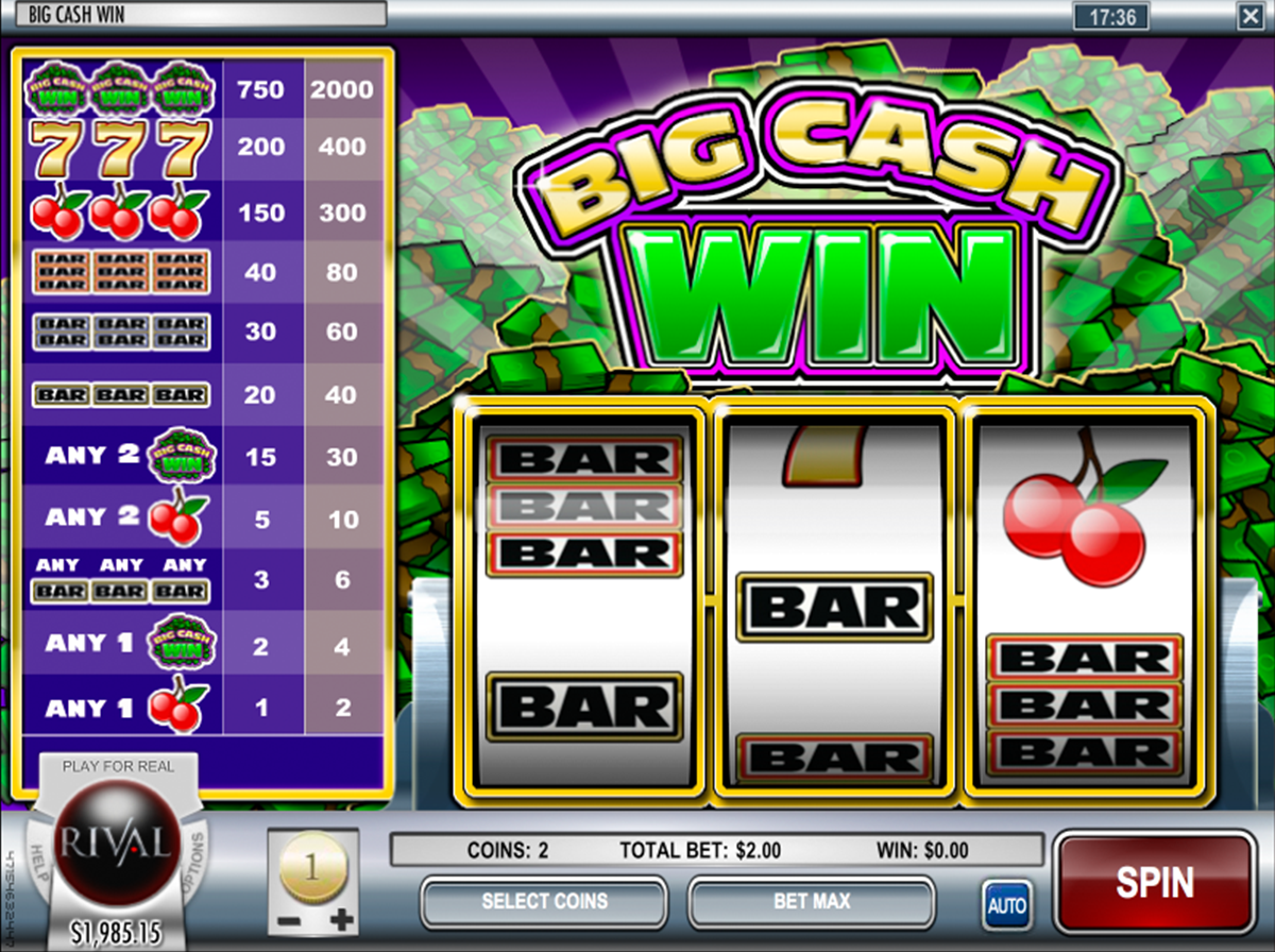 Big Cash Win Slot