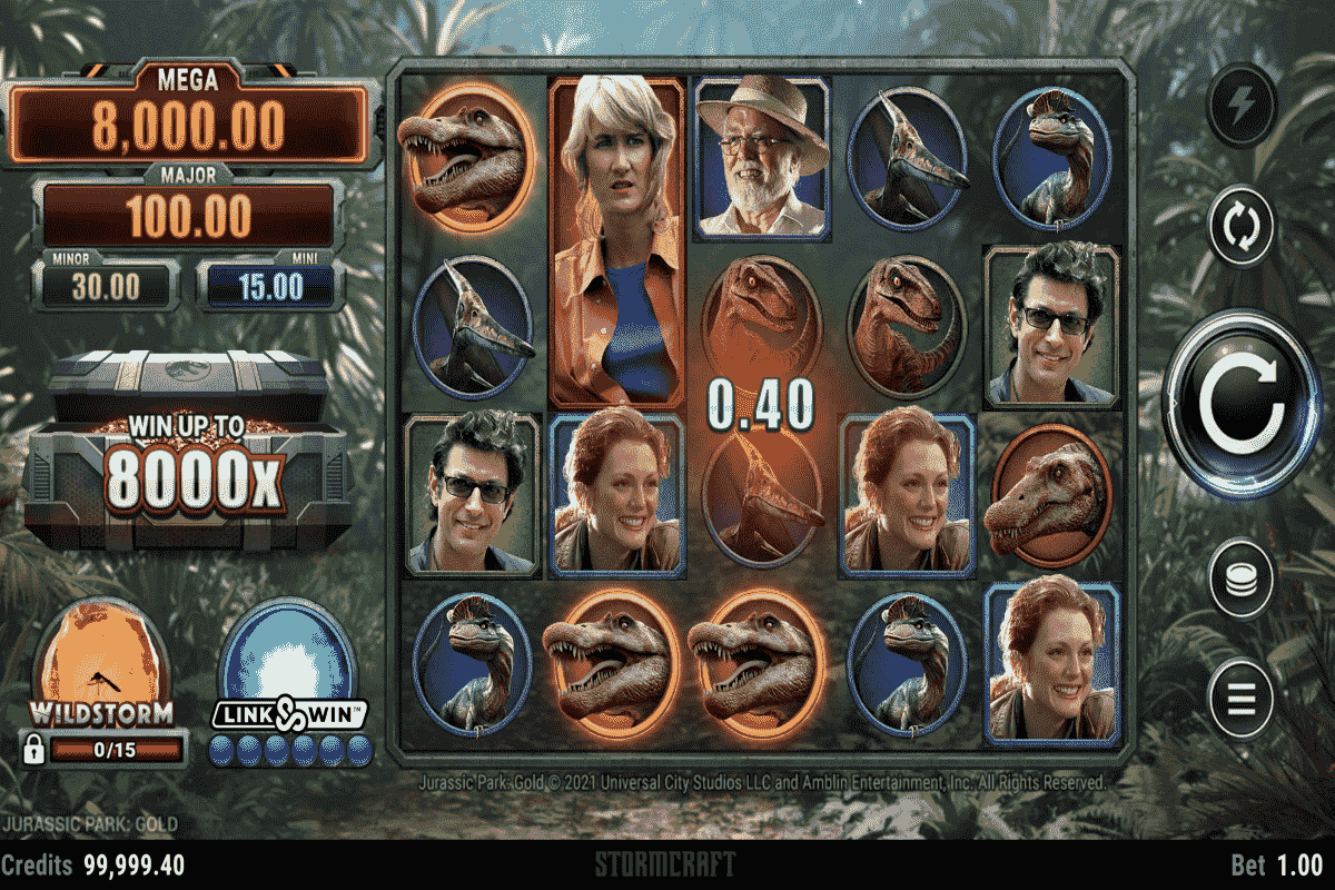 Jurassic Park Gold Slot