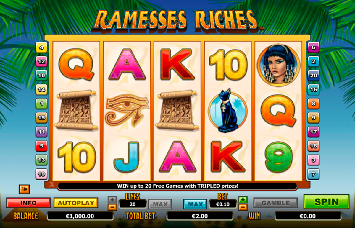 Ramesses Riches Slot
